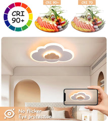 FANLG LED stropna luč oblak 3000K