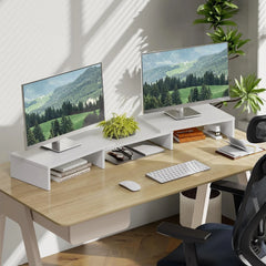 FITUEYES nastavljivo stojalo za 2 monitorja 92,5–108 cm