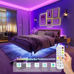 PAUTIX RGB COB LED trak USB 5 V 2m pametna večbarvna LED osvetlitev