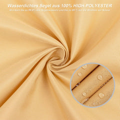 HENG FENG trikotno vodoodporno senčno jadro - 4 × 4 × 4 m