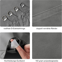 HAIKUS vodoodporno pravokotno senčno jadro – 3 × 5 m