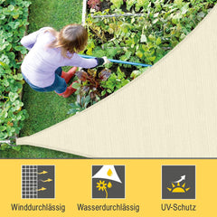 SOL ROYAL trikotno zračno senčilo - 3,6 × 3,6 × 3,6 m