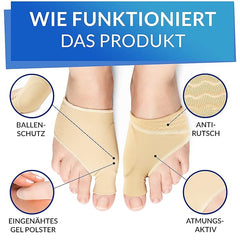YOGAMEDIC Nogavice za Hallux Valgus