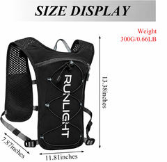 Runlight Tekaški Hidracijski Brezrokavnik 1,5 l