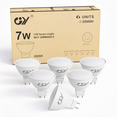 GY LED žarnica GU5.3 MR16 7 W 6500 K 6 kosov