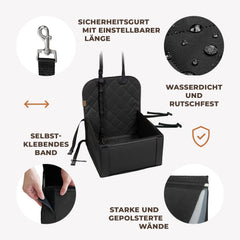 WUGLO avtosedež za psa do 12 kg - 45×45cm