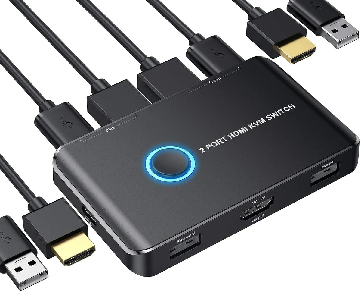 ABLEWE HDMI KVM Stikalo 20 x 12 x 3 cm
