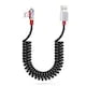 Ace Spiralni Adapter Kabel USB C v USB C 90 Stopinj 1 m