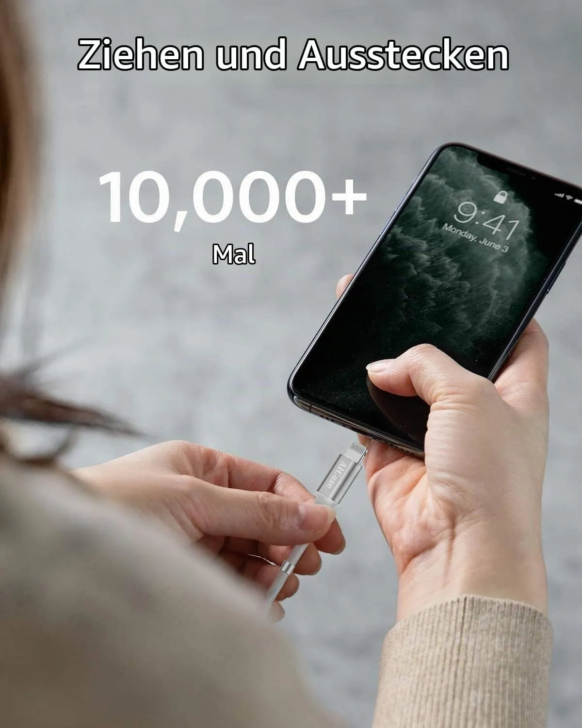 AICase Magnetni Polnilni Kabel za iOS 1 m