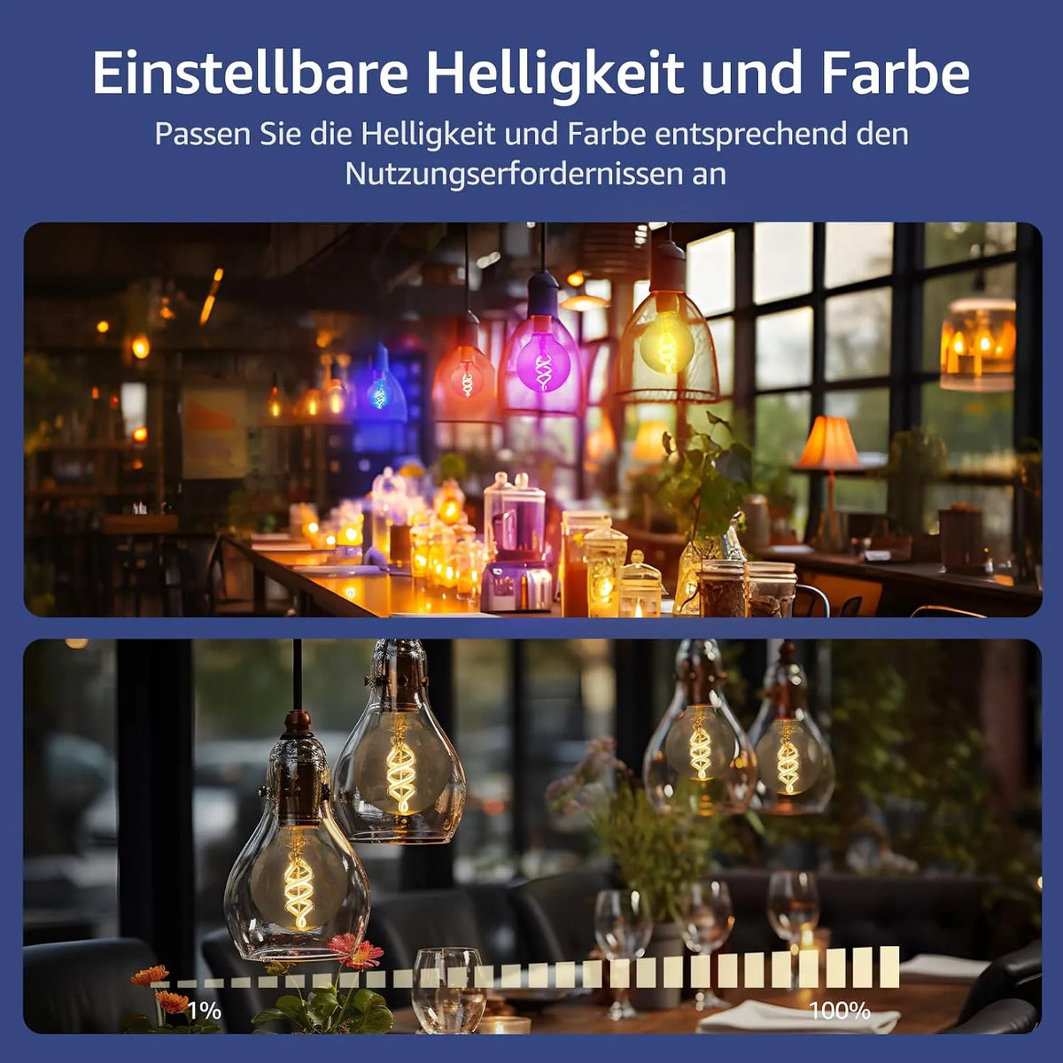 Aigostar Pametna WiFi LED Sijalka E27 1 Kos