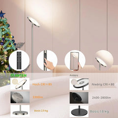 Anten LED Stoječa Svetilka 25 x 25 x 175 cm