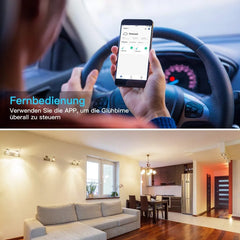 Aoycocr Pametna WiFi LED Sijalka E14 RGB 2 Kosa