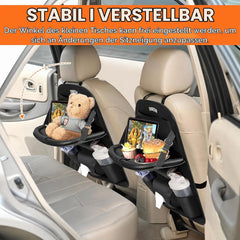 Avto Organizator za Sedež z Zložljivo Mizo