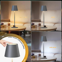 Brezžična LED Namizna Svetilka 12 x 38 x 12 cm