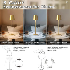 Brezžična LED Namizna Svetilka 38.4 cm