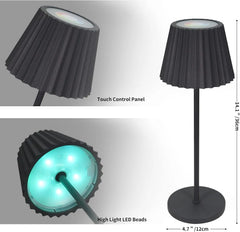Brezžična LED Namizna Svetilka s Polnilno Postajo 5 x 6 x 6 cm