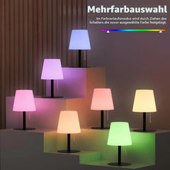 Brezžična Zunanja LED Namizna Svetilka RGB 2 Kosa