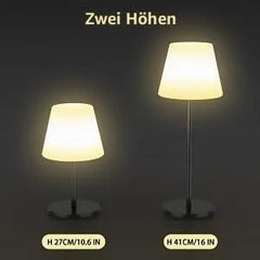 Brezžična Zunanja Namizna LED Svetilka 15 x 15 x 41 cm