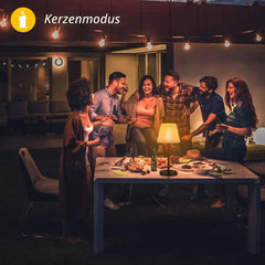 Brezžična Zunanja Namizna LED Svetilka 15 x 15 x 41 cm