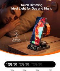Brezžični polnilnik 3 v 1 za Samsung Galaxy