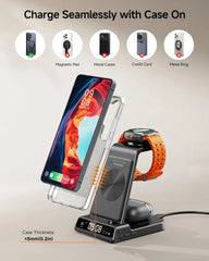 Brezžični polnilnik 3 v 1 za Samsung Galaxy