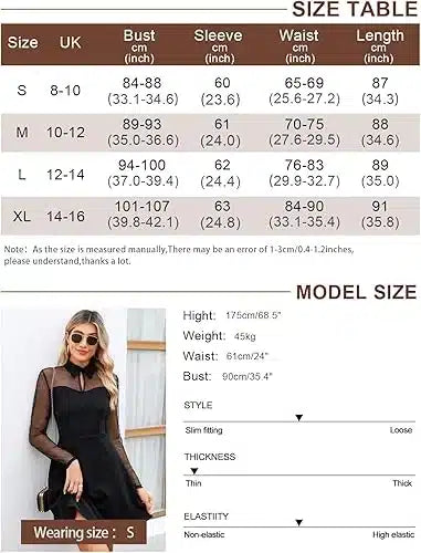 CMTOP Ženska Elegantna Večerna Obleka XL
