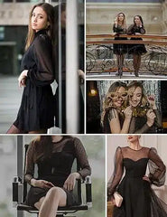 CMTOP Ženska Elegantna Večerna Obleka XL