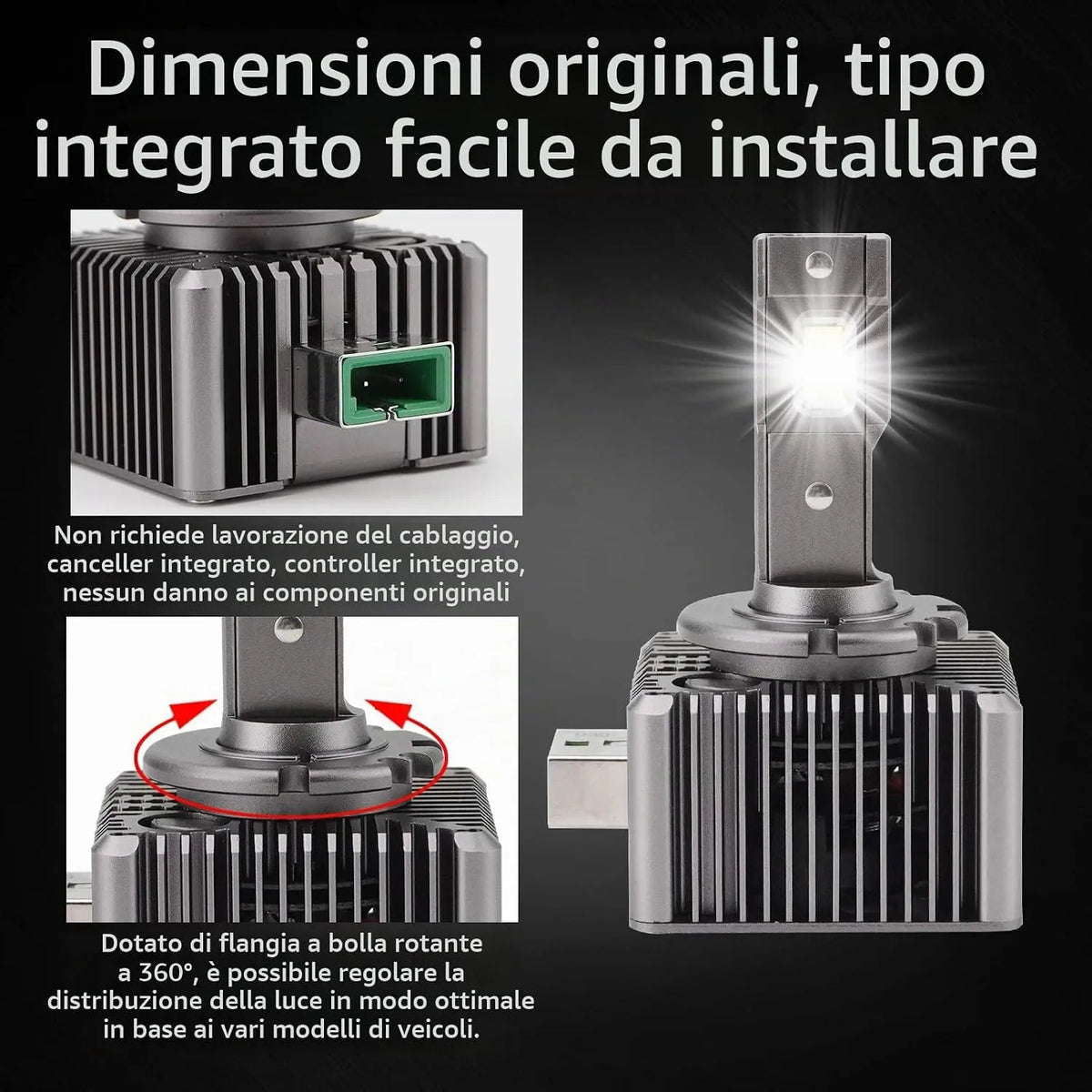 D-Lumina LED Avtomobilske Žarnice 2 Kosa