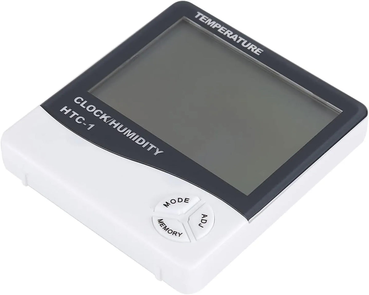 Digitalni Termometer in Higrometer z Uro 10x9.2x2.1 cm