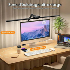 Dvojna LED Namizna Svetilka 75 cm