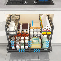 Dvonadstropni Organizator za Pod Umivalnik 31-50 x 39 x 37,5 cm