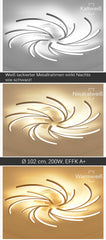 Eurotondisplay LED stropna svetilka 2042 z daljinskim upravljalnikom