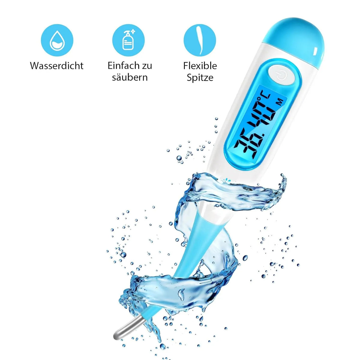 Easy@Home Bazalni Termometer 1 Kos