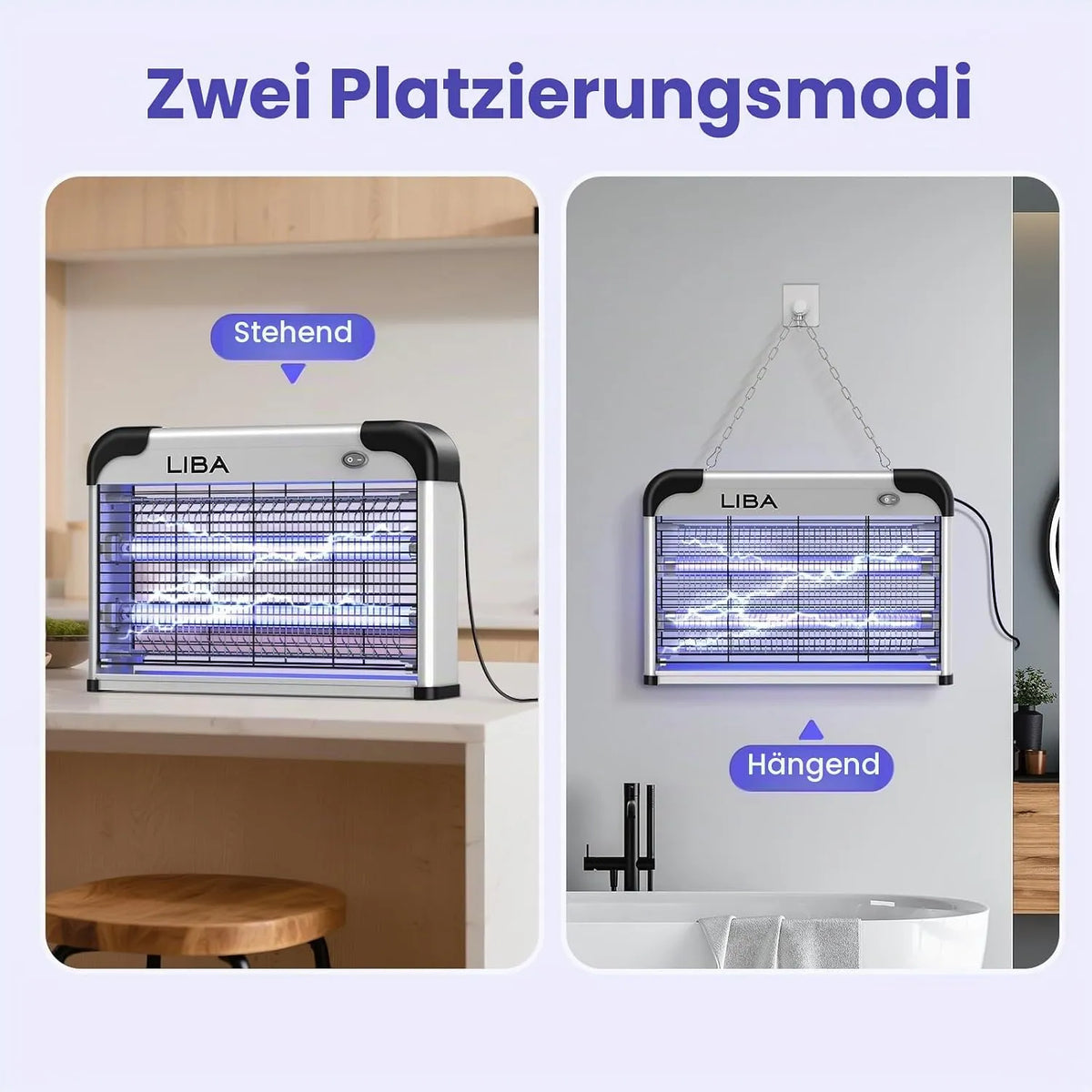 Električni Uničevalec Insektov 20W 1 Kos