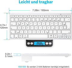 Emetok Brezžična Bluetooth Tipkovnica za iPad 28.4 x 11.9 cm