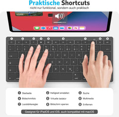 Emetok Brezžična Bluetooth Tipkovnica za iPad in iPhone