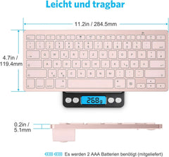 Emetok Brezžična Bluetooth Tipkovnica za iPad in iPhone