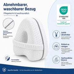 Ergonomična Blazina za Kolena iz Spominske Pene 27 x 22 x 13 cm