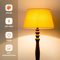 Eslas Vintage LED Sijalka E27 8 W 6 Kosov