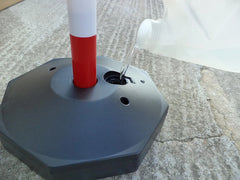 ESR Plastični Varnostni Stebrički z Verigo 2 m, 2 Kosa