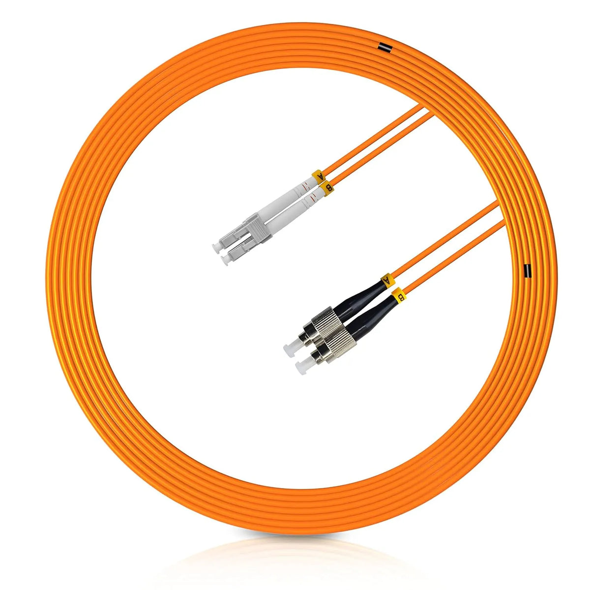 FC/UPC na LC/UPC MM OM2 DX LSZH Optični Priključni Kabel 0.5 m 2 Kosa