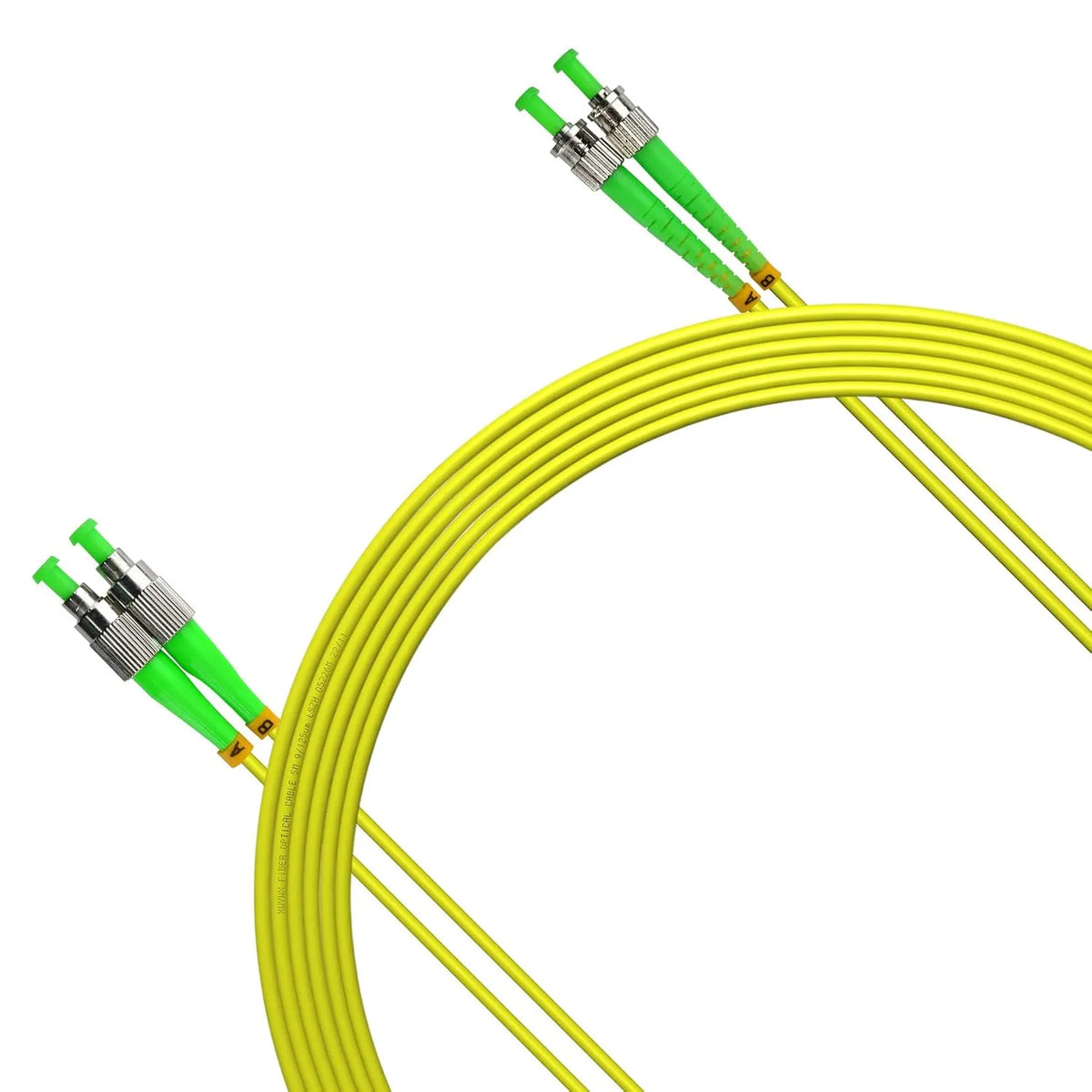 FC/APC v ST/APC Optični Patch Kabel 15 m