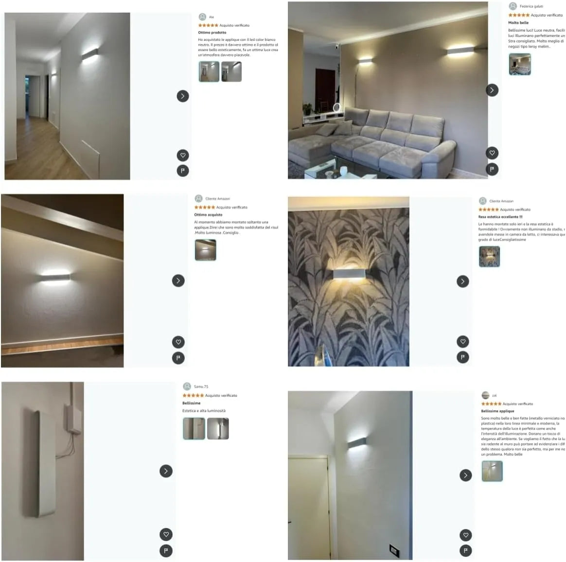 FUPE 24W Notranja Stenska Svetilka 2880 Lumenov