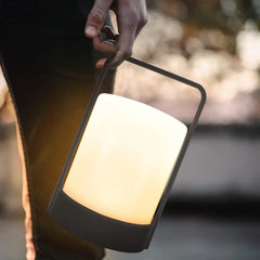 GGNOO Zunanja Brezžična LED Namizna Svetilka 12 x 12 x 20 cm