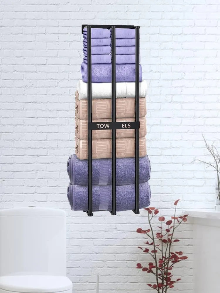 Ghopy Stensko Držalo za Brisače iz Nerjavečega Jekla 71 cm x 55 cm x 31 cm