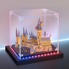 Huijintao Akrilna Vitrina z LED Osvetlitvijo 20x20x20 cm