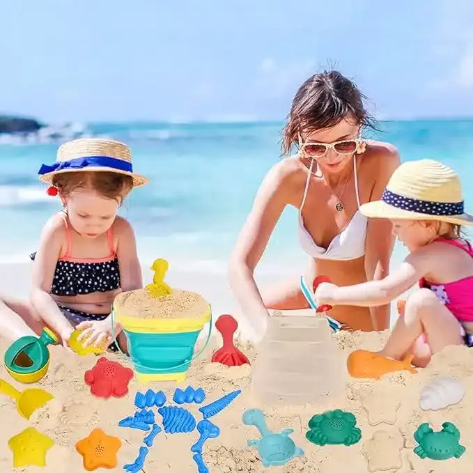 Huanuoda Otroški Komplet Igrač Za Plažo 25 Kosov