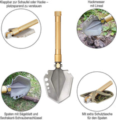 Iceberk Zložljiva Lopata 42-75 cm