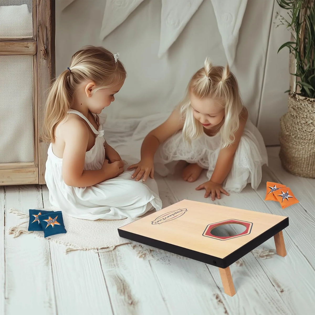 Igra Cornhole za Zunaj 40x27x3 cm 10 Kosov