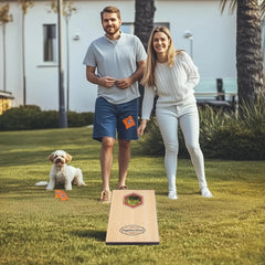 Igra Cornhole za Zunaj 40x27x3 cm 10 Kosov